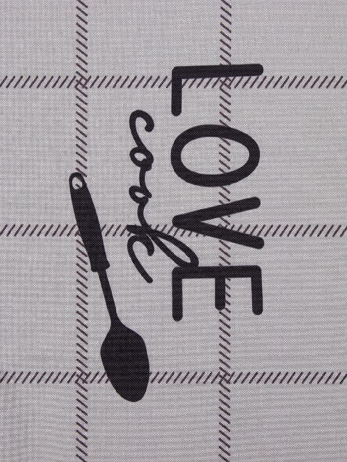 Шторы для кухни с подхватами «Этель» Homemade, 170×145 см, комплект - 2 шт.