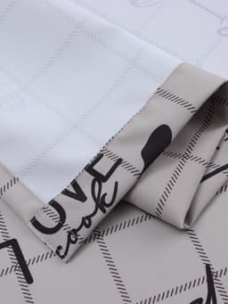 Шторы для кухни с подхватами «Этель» Homemade, 170×145 см, комплект - 2 шт.