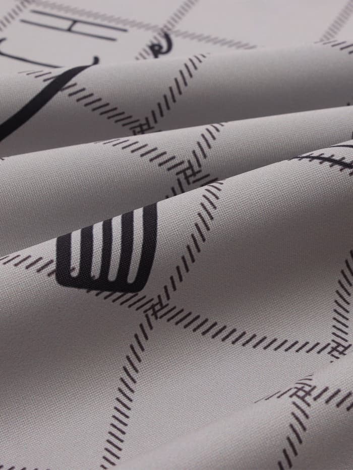 Шторы для кухни с подхватами «Этель» Homemade, 170×145 см, комплект - 2 шт.