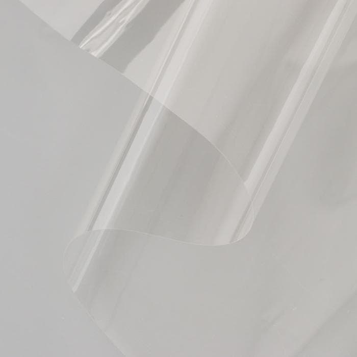 Плёнка для цветов прозрачная 0.6×18.6 м, 400 г, 40 мкм