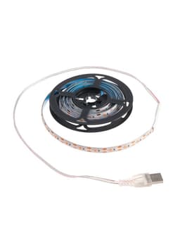 Фитолента для растений Luazon Lighting, светодиодная, 10.3 Вт, 2 м, IP65, 5 В, 60 LED/м, USB, SMD5050, мультиспектральная