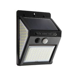 Садовый светильник на солнечной батарее с датчиком движения, накладной, 150 LED, свечение белое