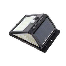 Садовый светильник на солнечной батарее с датчиком движения, накладной, 150 LED, свечение белое