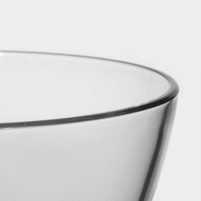 Салатник «Гладкий», 1.5 л, d=19, стекло, прозрачный