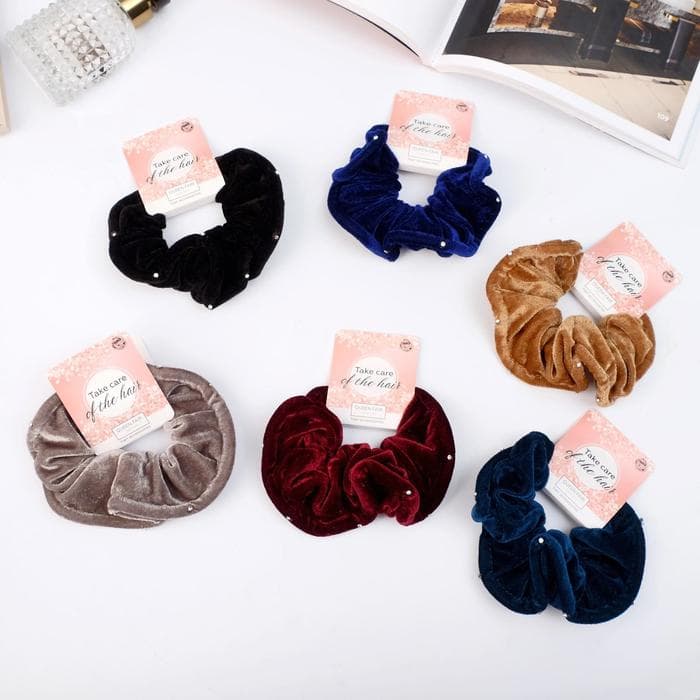 Резинка для волос «Орбита», бархат, МИКС