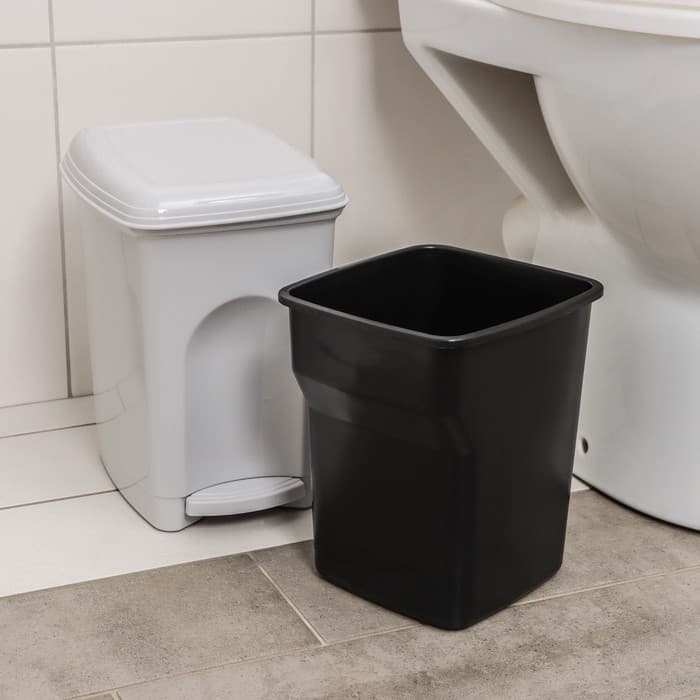 Контейнер для мусора «Педальный», 7 л, с педалью, МИКС