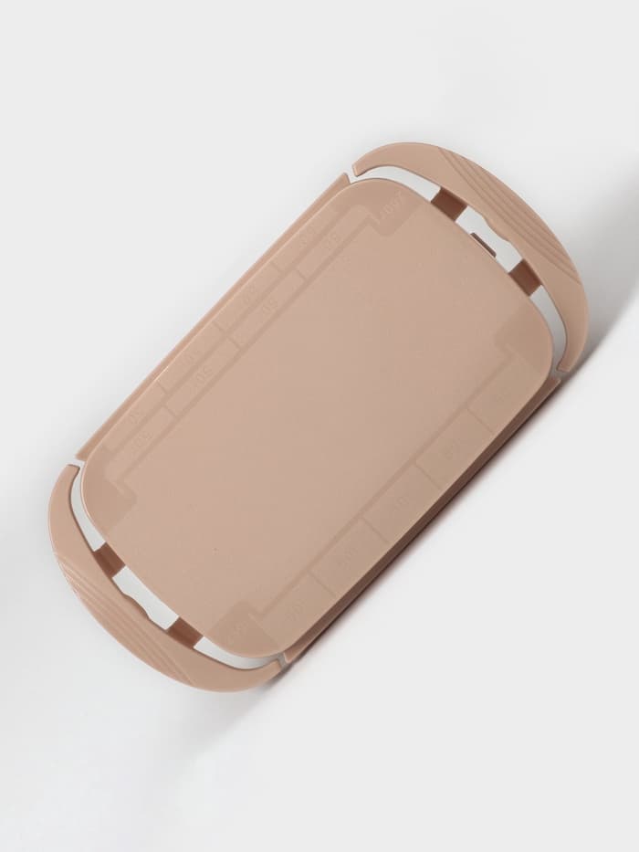 Маслёнка phibo «Классика», с мерной шкалой, пластик, 18×9.5×6.5 см, МИКС