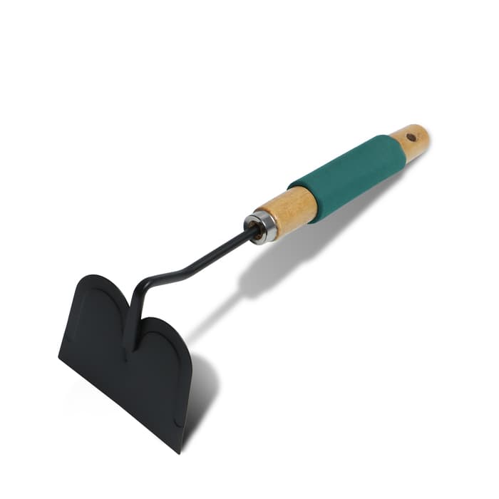 Тяпка посадочная Greengo, длина 28.5 см, деревянная ручка с поролоном