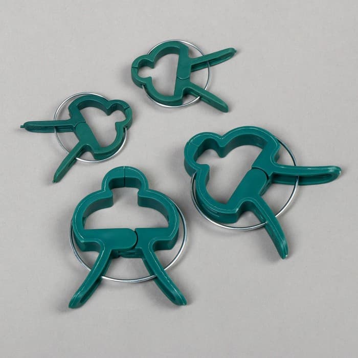 Набор для подвязки растений: прищепки большие (6.5 см) - 10 шт., прищепки малые (4.5 см) - 10 шт., Greengo