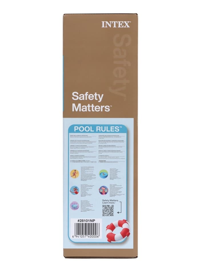 Бассейн надувной INTEX Easy Set 28101, 183×51 см, от 3 лет, круглый