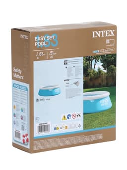 Бассейн надувной INTEX Easy Set 28101, 183×51 см, от 3 лет, круглый