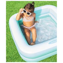 Бассейн надувной «Малыш» 57100NP INTEX, 86×86×25 см, 1-3 года, цвет микс