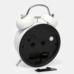 Будильник «Прованс», дискретный ход, d=9 см, с подсветкой, 17×11 см, от батарейки АА