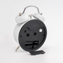 Будильник «Прованс», дискретный ход, d=9 см, с подсветкой, 17×11 см, от батарейки АА