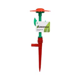 Распылитель-дождеватель, 29 см, пика, штуцер под шланг, пластик, цвет МИКС, «Цветочек», Greengo