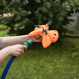 Распылитель 3-лепестковый, под коннектор, пластик, «Бабочка», Greengo