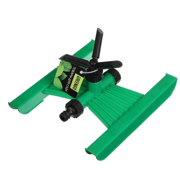 Распылитель 3-лепестковый, под коннектор, ABS пластик, Greengo