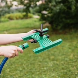 Распылитель 3-лепестковый, под коннектор, ABS пластик, Greengo