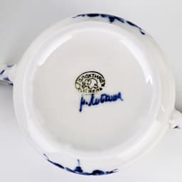 Сахарница фарфор гжель «Елена», 13×10×16 см