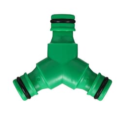 Тройник, быстросъёмное соединение, пластик, Greengo