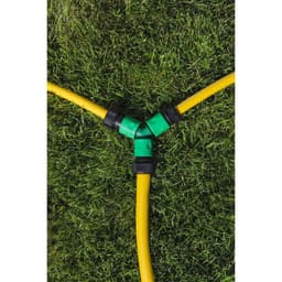 Тройник, быстросъёмное соединение, пластик, Greengo