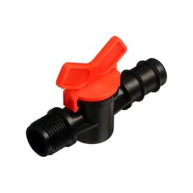 Клапан регулирующий 1/2", для шланга 1/2" (12 мм), пластик