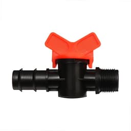 Клапан регулирующий, наружная резьба 3/4", для шланга 3/4" (19 мм), пластик