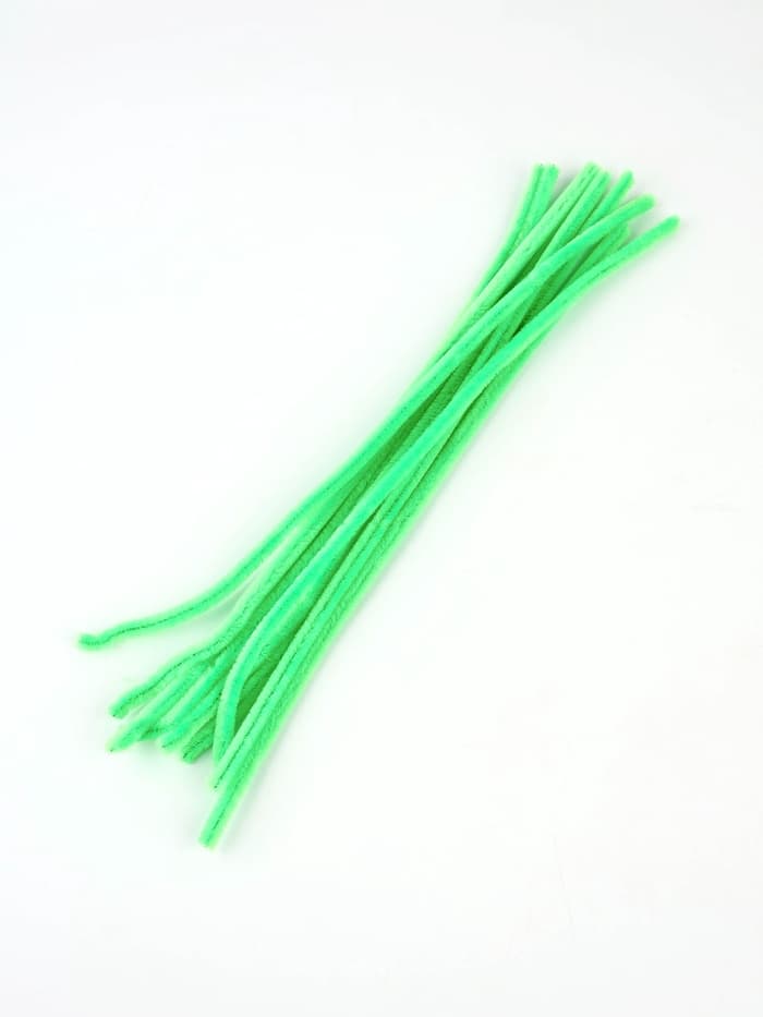 Синельная проволока набор 10 шт., зелёная, 30 см