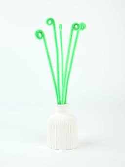 Синельная проволока набор 10 шт., зелёная, 30 см