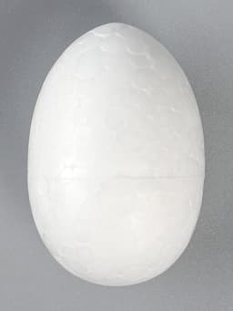 Яйцо из пенопласта (набор 12 шт.), размер 1 шт. 2.5×4