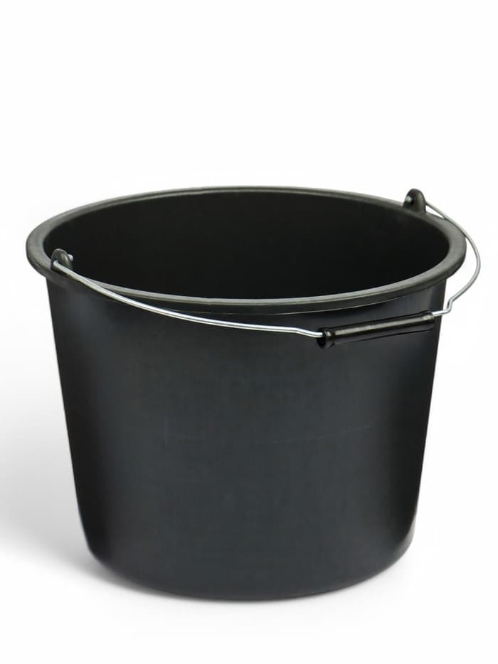 Ведро хозяйственно-строительное, 12 л, пластик, МИКС, Greengo