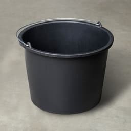 Ведро строительное, пластиковое, 20 л, круглое