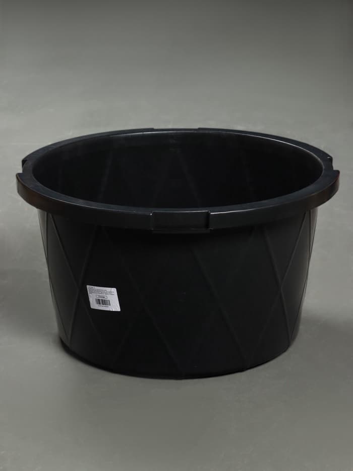 Таз строительный, 40-45 л, круглый, пластик