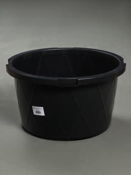 Таз строительный, 40-45 л, круглый, пластик