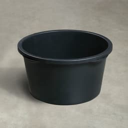 Таз строительный, 40-45 л, круглый, пластик