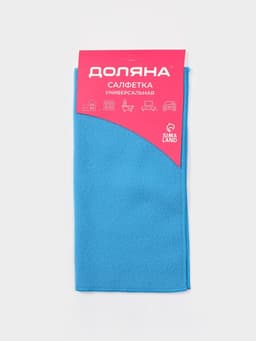 Салфетка для уборки Доляна, для стёкол и зеркал, 30×30 см, МИКС