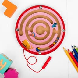 Лабиринт магнитный малый «Волчок» МИКС