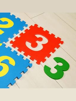 Мягкий коврик - пазл «Математика», 15 деталей, развивающий