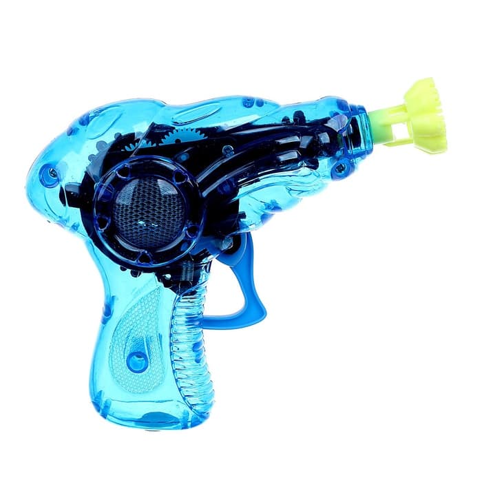 Мыльные пузыри Funny toys «Прозрачный пистолет», 50 мл, МИКС