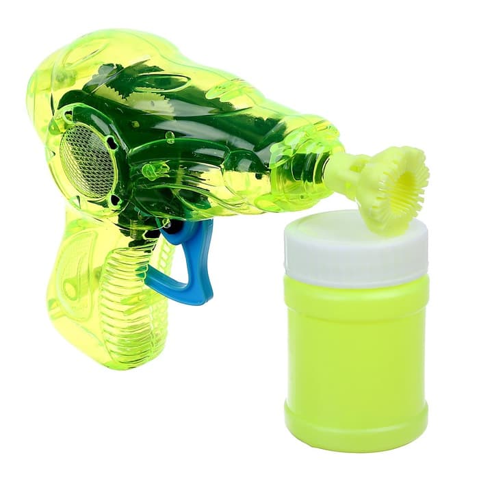 Мыльные пузыри Funny toys «Прозрачный пистолет», 50 мл, МИКС