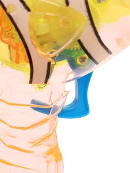 Генератор-пистолет мыльных пузырей Funny toys «Рыбка-пистолет» со светом, 50 мл, МИКС