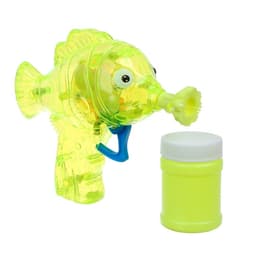 Генератор-пистолет мыльных пузырей Funny toys «Рыбка-пистолет» со светом, 50 мл, МИКС