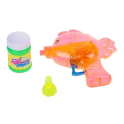 Генератор-пистолет мыльных пузырей Funny toys «Рыбка-пистолет» со светом, 50 мл, МИКС