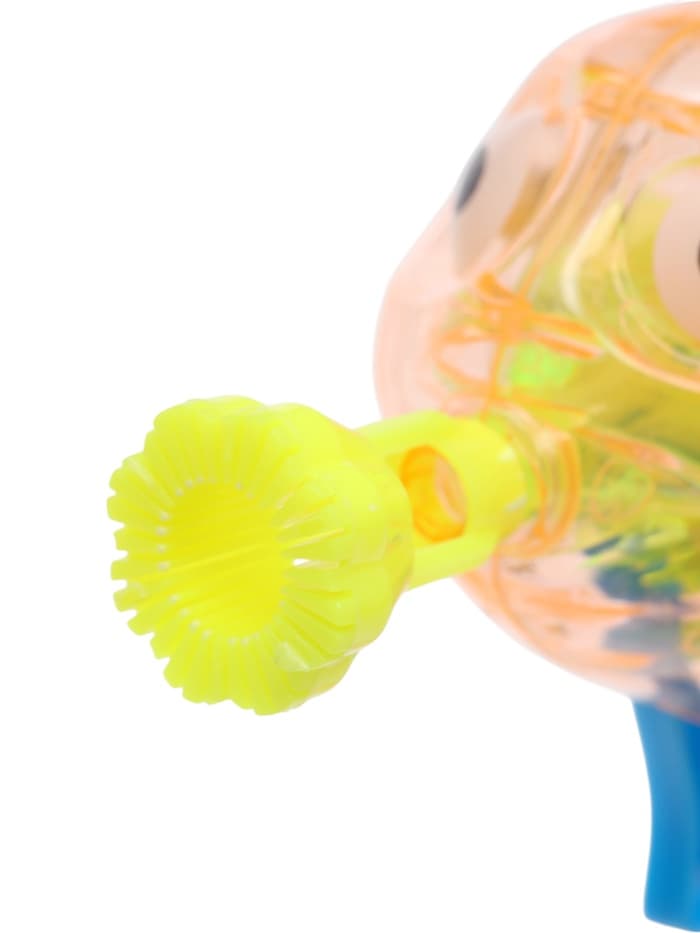 Генератор-пистолет мыльных пузырей Funny toys «Рыбка-пистолет» со светом, 50 мл, МИКС