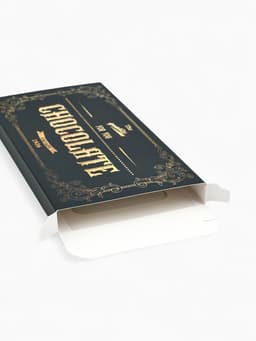 Коробка для шоколада, кондитерская упаковка, «Винтаж», с окном, 17.3×8.8×1.5 см