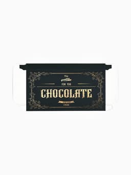 Коробка для шоколада, кондитерская упаковка, «Винтаж», с окном, 17.3×8.8×1.5 см