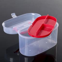 Органайзер для хранения со вставкой, пластик, 15×7.5×10 см, МИКС