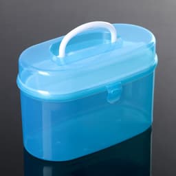 Органайзер для хранения со вставкой, пластик, 15×7.5×10 см, МИКС