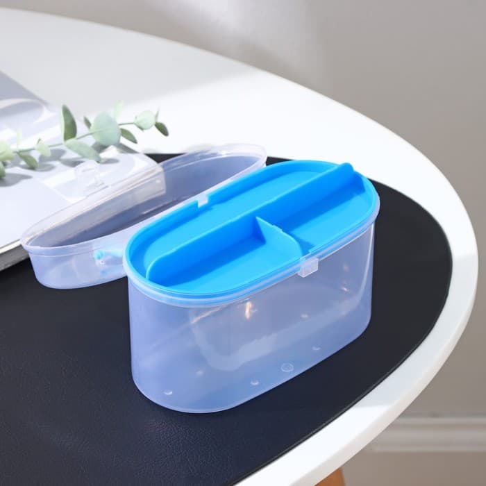 Органайзер для хранения со вставкой, пластик, 15×7.5×10 см, МИКС