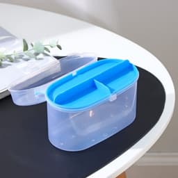 Органайзер для хранения со вставкой, пластик, 15×7.5×10 см, МИКС